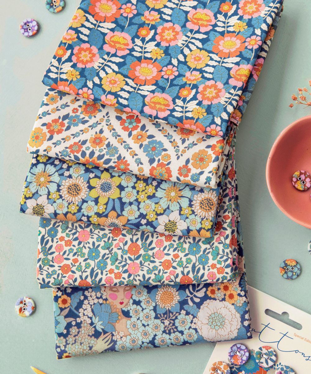 WALLFLOWER BY TILDA FAT 1/4 PACK