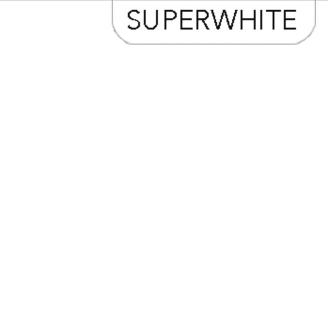 COLORWORKS PREMIUM SOLID SUPERWHITE
