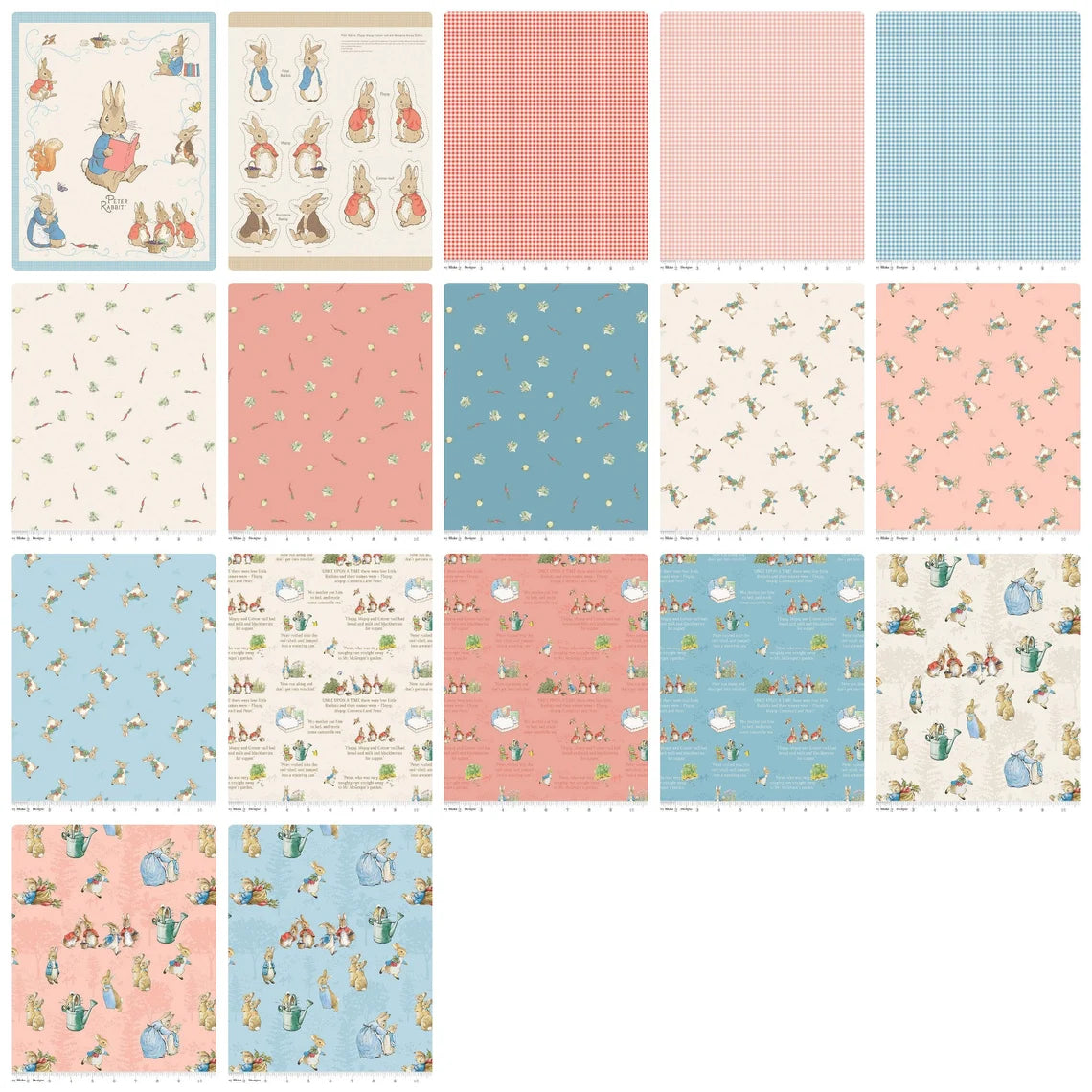 THE TALE OF PETER RABBIT BLUE GINGHAM