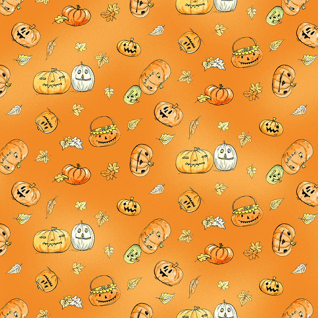 HALLOWEEN PARADE PUMPKINS ORANGE
