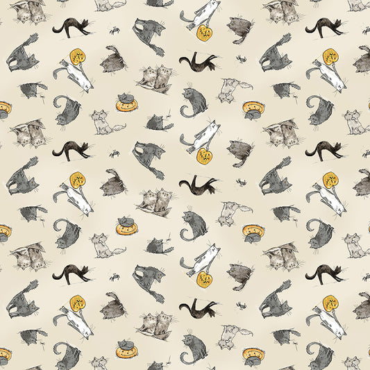 HALLOWEEN PARADE CATS CREAM
