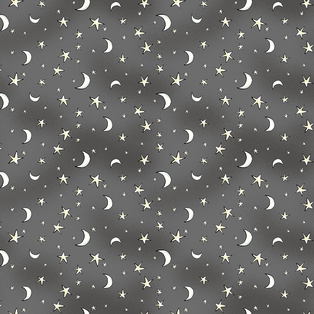 HALLOWEEN PARADE NIGHT SKY DARK GRAY