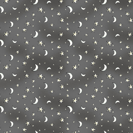 HALLOWEEN PARADE NIGHT SKY DARK GRAY
