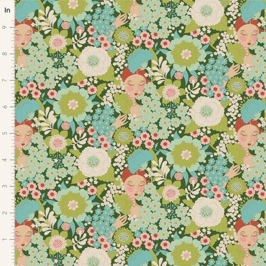 WALLFLOWER BY TILDA GREEN PRE-ORDER