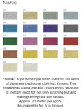 NISHIKIITO COSMO METALLIC THREAD COL 21