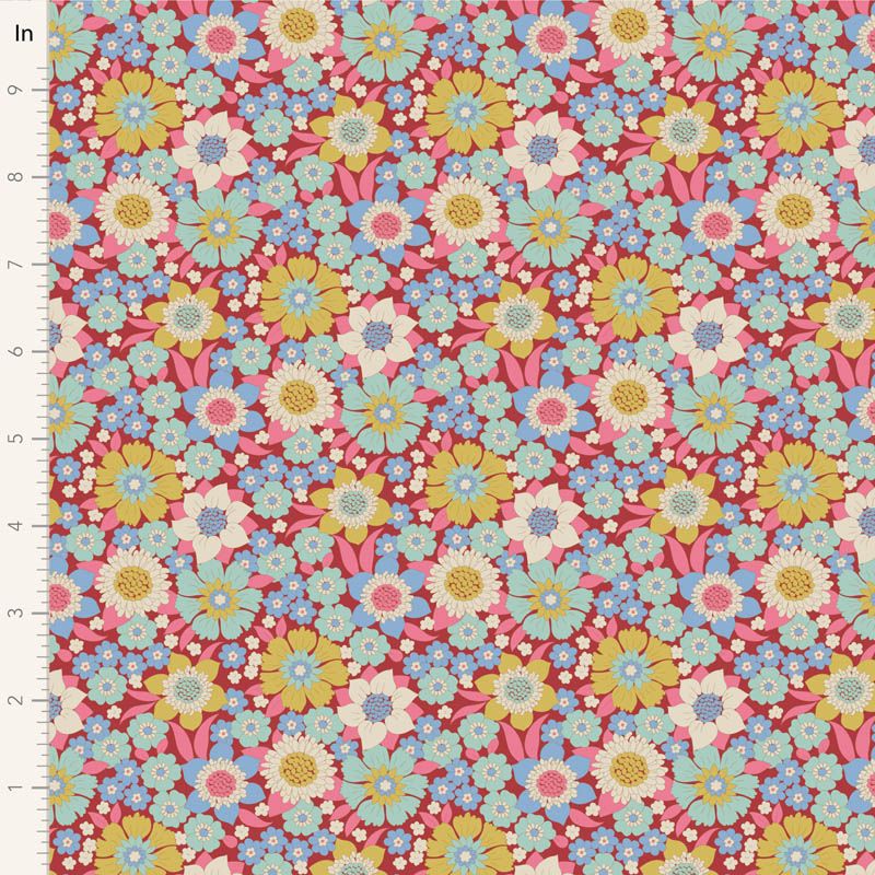 WALLFLOWER BY TILDA LAUREN BURGUNDY PRE-ORDER