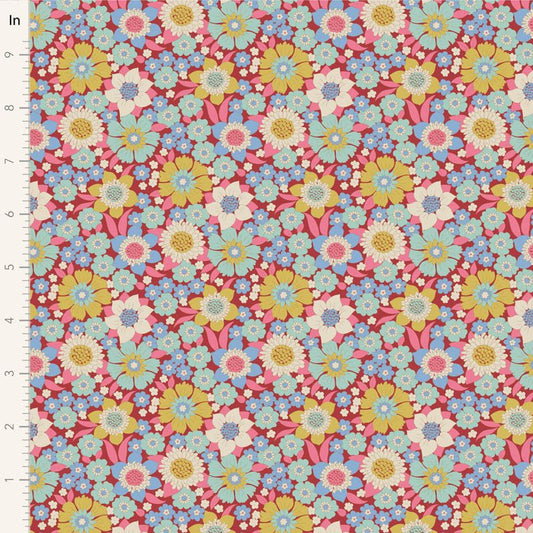WALLFLOWER BY TILDA LAUREN BURGUNDY PRE-ORDER