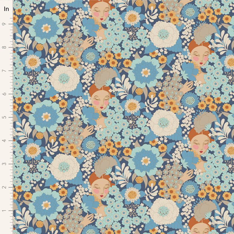 WALLFLOWER BY TILDA BLUE PRE-ORDER