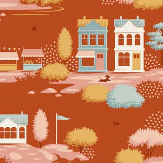 VILLAGE LIFE BY TILDA VILLAGE RUST- PRE ORDER