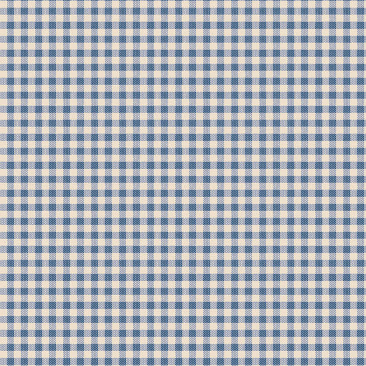 TILDA CREATING MEMORIES GINGHAM-BLUE