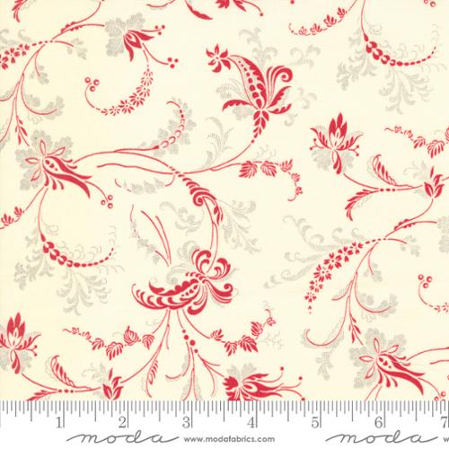 Etchings by Moda Serene Scroll Blenders Jacobean Red/Parchment M 4433322