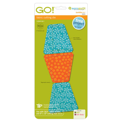 GO! TUMBLER 3 1/2 (3" FINISHED) ACCUQUILT