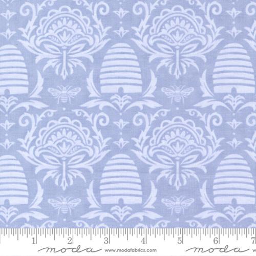 HONEY AND LAVENDER Beeskep Damask Soft Lavender M56082 29