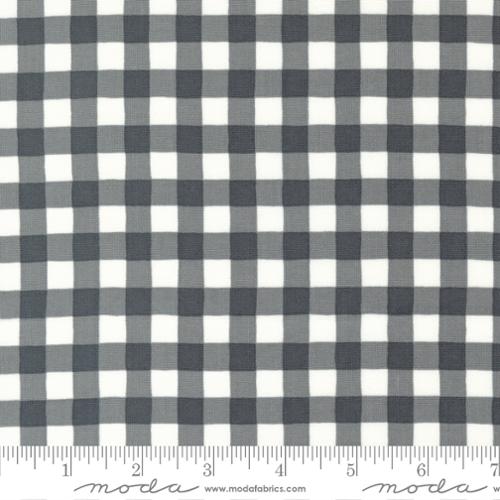 Honey and Lavender Garden Gingham Charcoal M56086 17