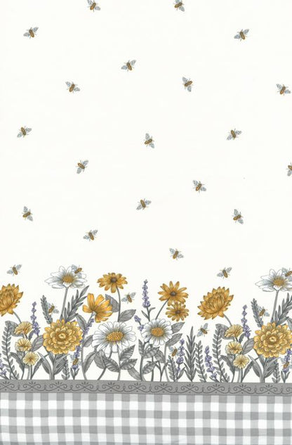 Honey and Lavender Border Print Milk M56088 11