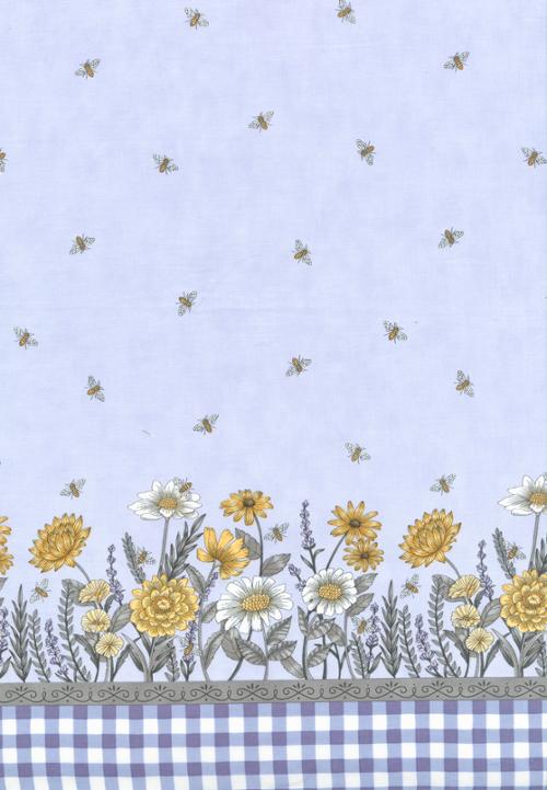 Honey and Lavender Border Print M56088 18