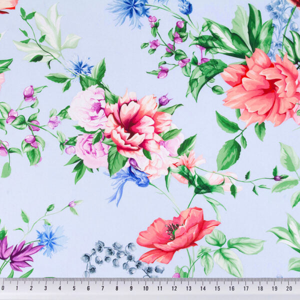 BLOOMS BLOSSOM BLUE