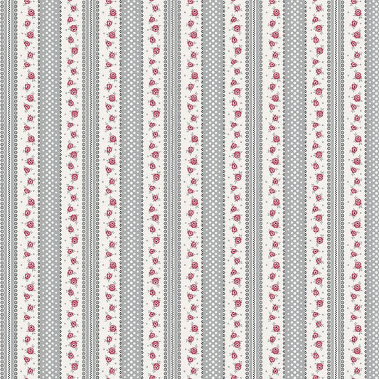 AUBREY ROSE STRIPE LIGHT GREY  Y4308-5