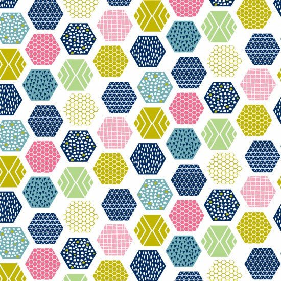 Wildflower Honey Hexagon by  Nutex