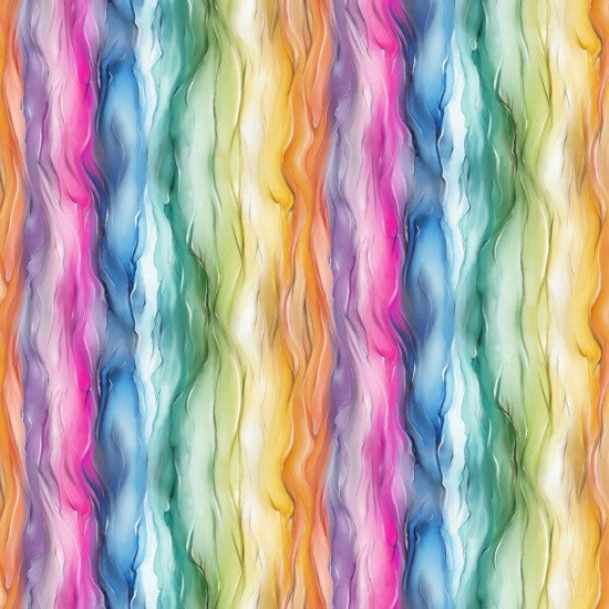 DRAGONFLIES STRIPE MULTI