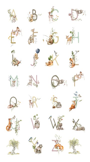 STORY BOOK BY FIGO ALPHABET WHITE