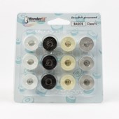 Basic Black/White/Cream/Grey DecoBob - Bobbins