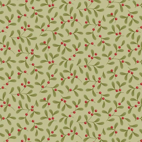 MERRY LITTLE CHRISTMAS BY TILDA  MISTLETOE PISTACHIO 100633 PRE ORDER
