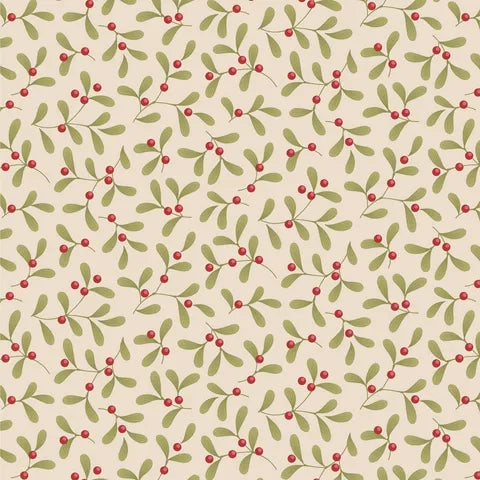 MERRY LITTLE CHRISTMAS BY TILDA MISTLETOE CREAM 100639 PRE ORDER