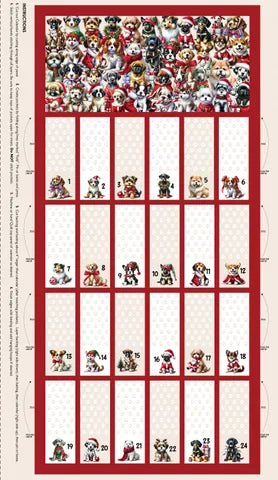 SANTA PAWS PUPPY ADVENT DV6948