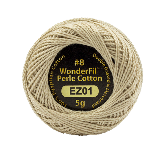 WONDERFIL ELEGANZA PEARL COTTON SIZE 8  -   01 CANYON WALLS