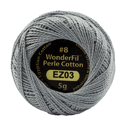 WONDERFIL ELEGANZA PEARL COTTON SIZE 8 - 03 SILVERWARE