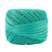 WONDERFIL ELEGANZA PEARL COTTON SIZE 8 - 09 SEAFOAM GREEN