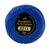 WONDERFIL ELEGANZA PEARL COTTON SIZE 8 - 13 ROYAL BLUE