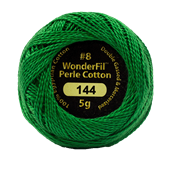 WONDERFIL ELEGANZA PEARL COTTON SIZE 8 - 144 EMERALD