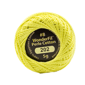 WONDERFIL ELEGANZA PEARL COTTON SIZE 8 - 202 WINTER SUN