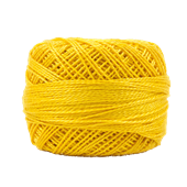 WONDERFIL ELEGANZA PEARL COTTON SIZE 8 - 212 HONEY CAKE