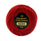 WONDERFIL ELEGANZA PEARL COTTON SIZE 8 - 24 FIRE HYDRANT