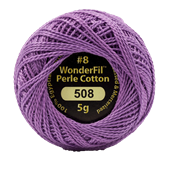 WONDERFIL ELEGANZA PEARL COTTON SIZE 8 508 MAGIC CRYSTAL