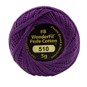 WONDERFIL ELEGANZA PEARL COTTON SIZE 8 510 COSMOS