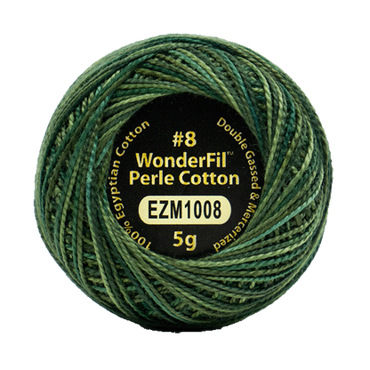 WONDERFIL ELEGANZA VARIEGATED PERLE 8 DARK PINE 1008