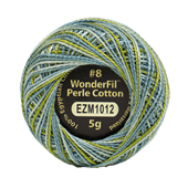 WONDERFIL ELEGANZA VARIEGATED PEARL 8   EVERGLADES 1012