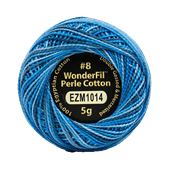 WONDERFIL ELEGANZA VARIEGATED PEARL 8   AZURE EYES 1014