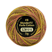 WONDERFIL ELEGANZA VARIEGATED PEARL 8   AUTUMN SPICE  1016