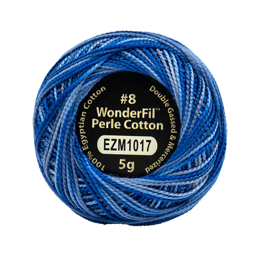 WONDERFIL ELEGANZA VARIEGATED PERLE 8 SEA DEPTHS 1017