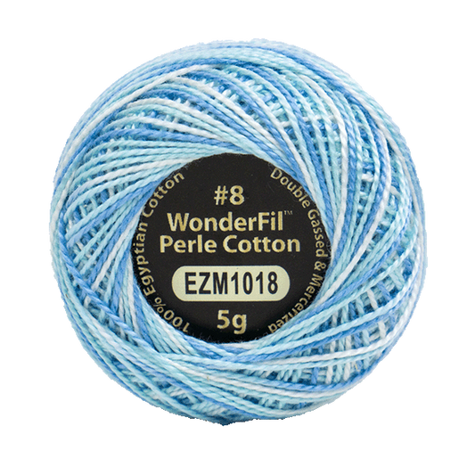 WONDERFIL ELEGANZA VARIEGATED PERLE 8 GLACIER 1018