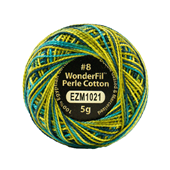 WONDERFIL ELEGANZA VARIEGATED PEARL 8   MEDITATION 1021