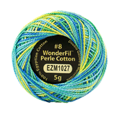WONDERFIL ELEGANZA VARIEGATED PEARL 8   SEASIDE CABANA 1027
