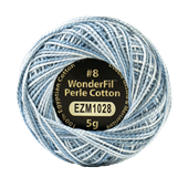 WONDERFIL ELEGANZA VARIEGATED PEARL 8   ARCTIC WIND 1028