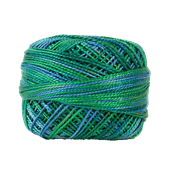 WONDERFIL ELEGANZA VARIEGATED PEARL 8   LILYPOND 1035