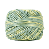 WONDERFIL ELEGANZA VARIEGATED PEARL 8   PASTEL LANDSCAPE 1036